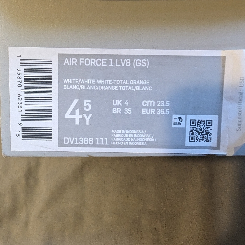 New - Air Force 1's LV8 (DV1366-111) "Doodles"